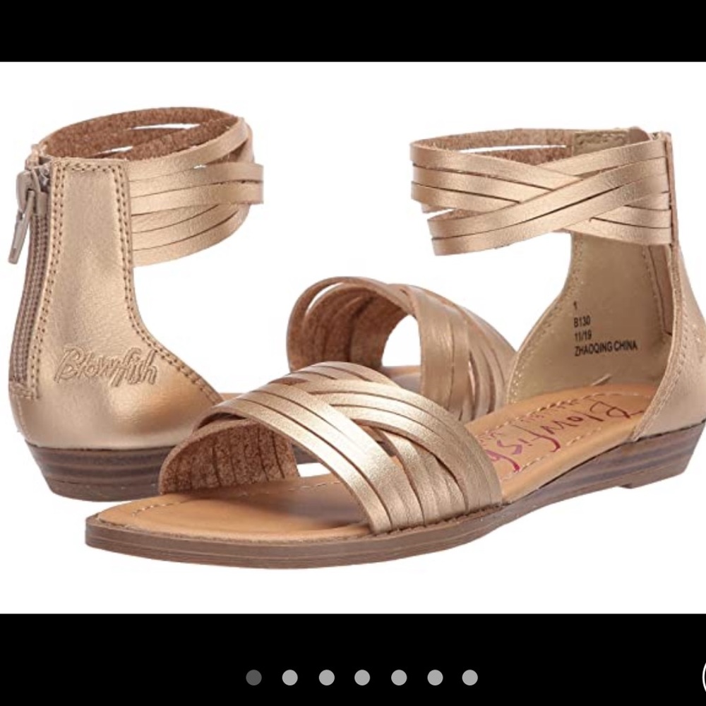 Blowfish Malibu Metallic Sandals